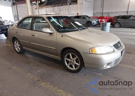 2001 Nissan Sentra Se z USA, uszkodzony, nr VIN 3N1BB51A21L003545